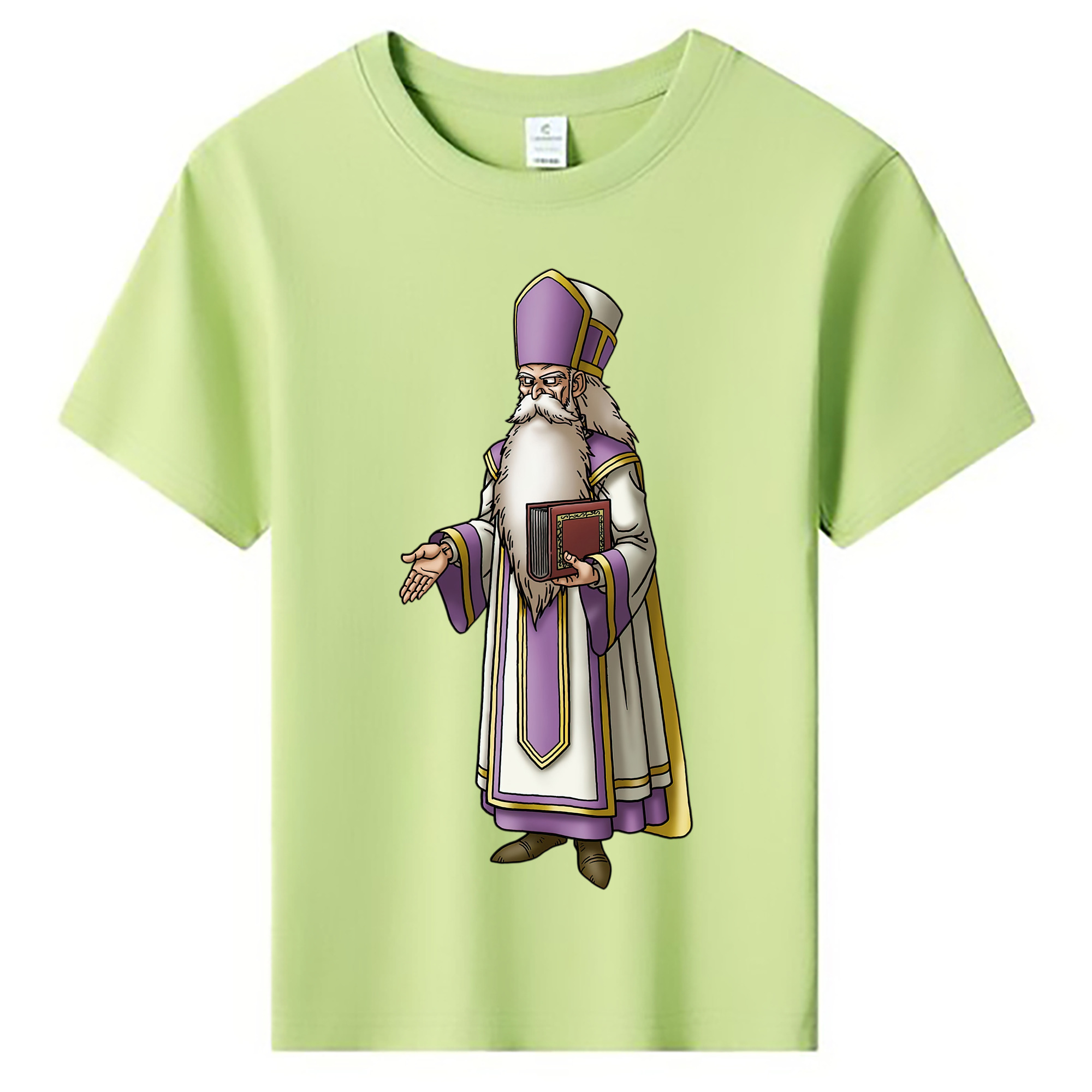 （画像用） ドラゴンクエスト Doragon Kuesuto Dragon Quest 綿100％キッズTシャツ（フロントプリント）